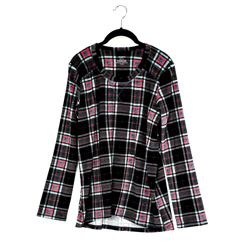Multicolor Plaid Pajama Set – Size 10/12