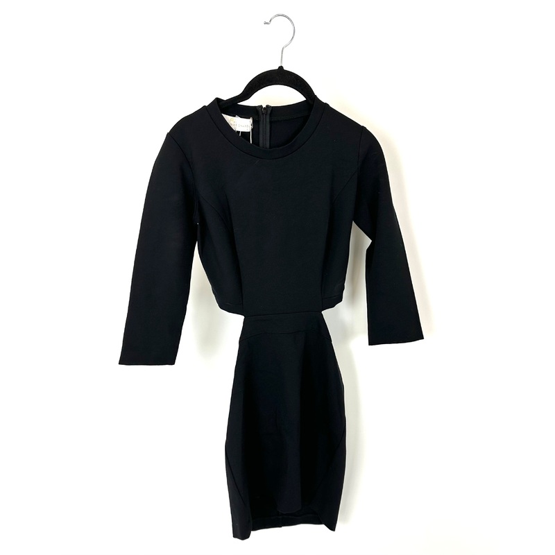 Black Cut-Out Dress – Size 2/4