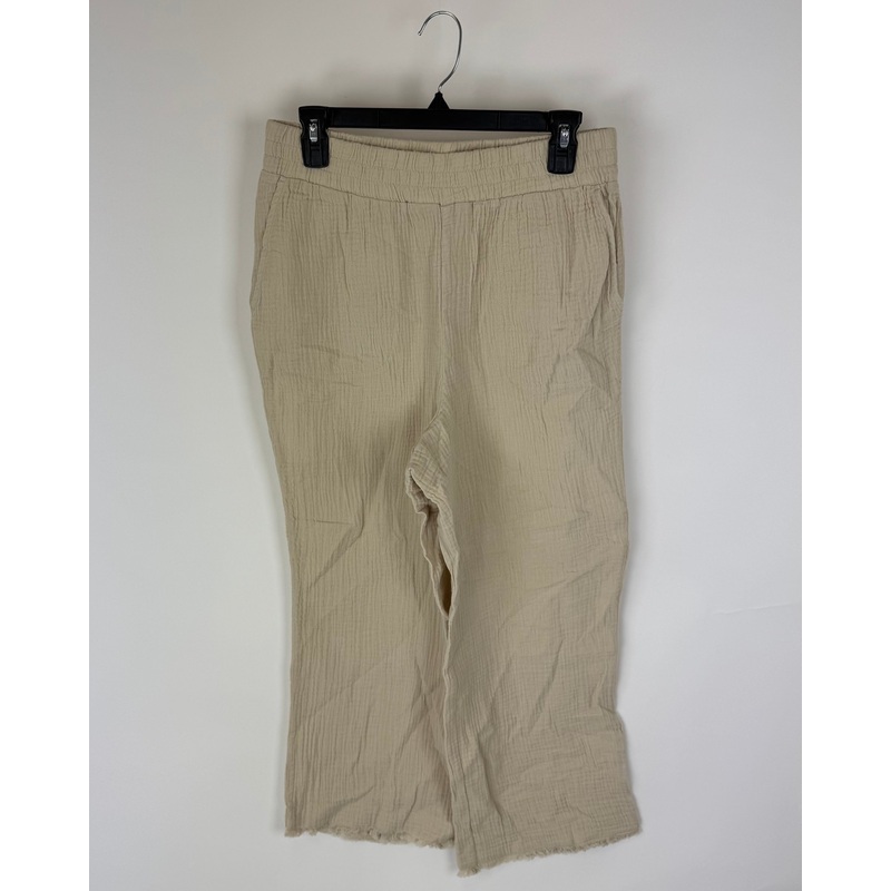 Beige Wide Leg Pant – Size 6/8