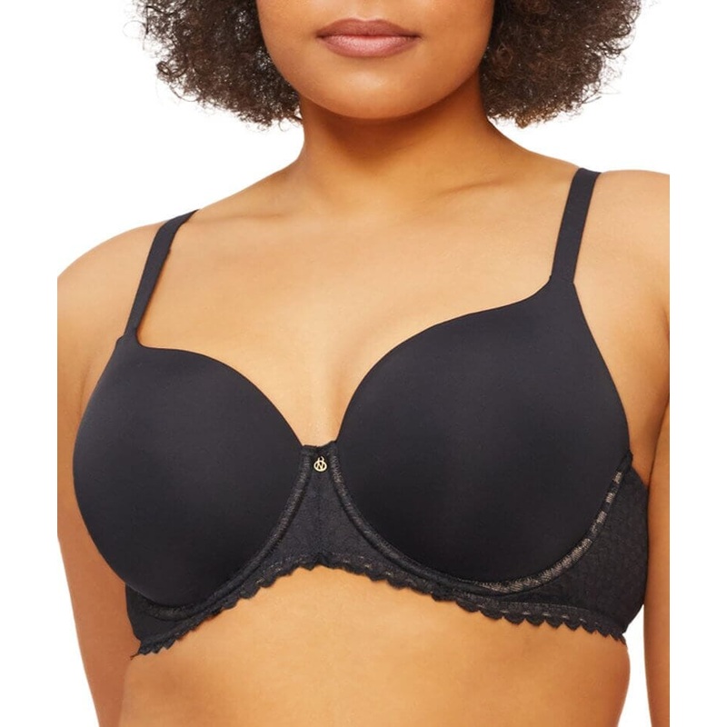 Nancy Ganz Revive Ava Lace Full Coverage Contour Bra – Black 30G