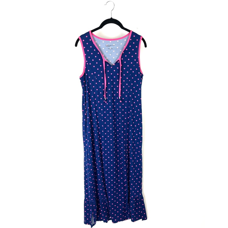 Polka Dot Lounge Dress – Small/Medium