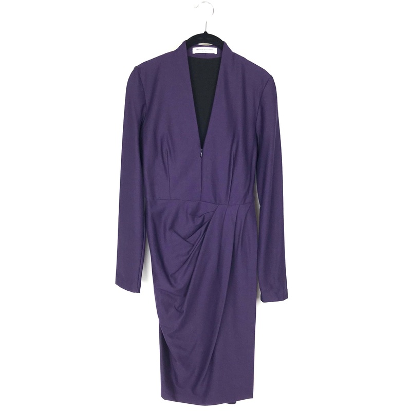 Purple Long Sleeve Dress – Small