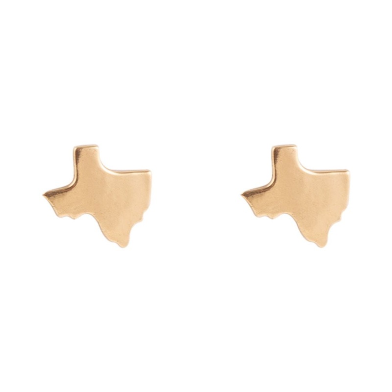 Texas Proud Earring – Bronze