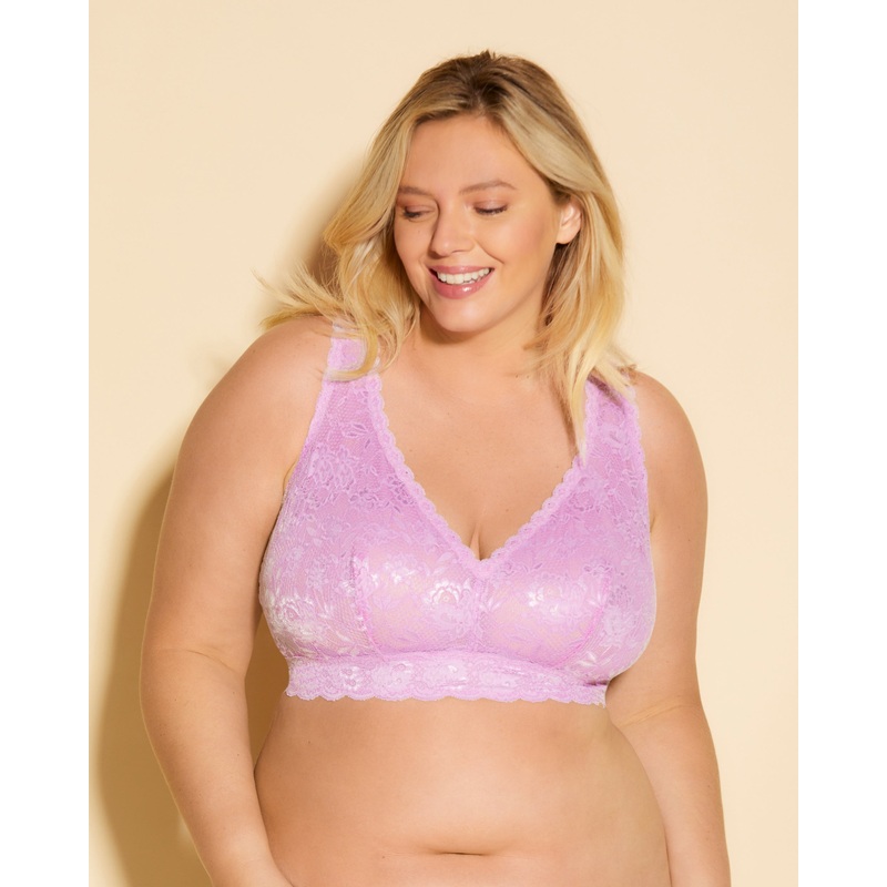 Ultra Curvy Racerback-Bralette “Racie” Neela Flower XS