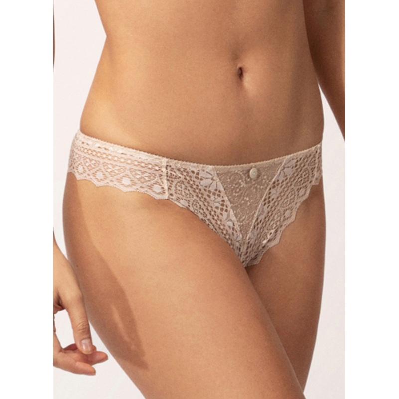 Cassiopee Creamy Beige Thong Creamy Beige 2XS