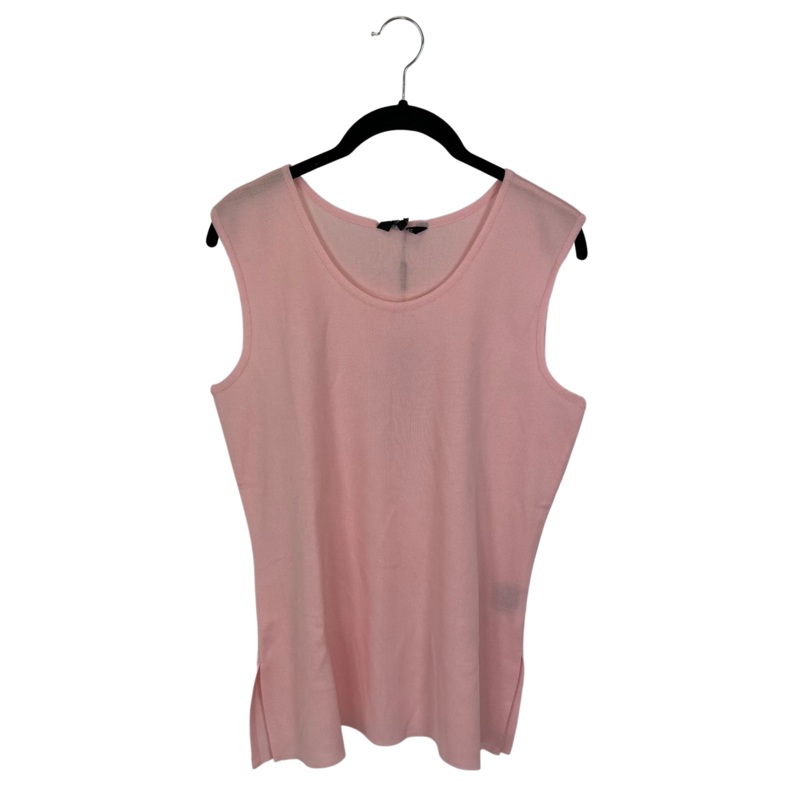 Pale Pink Knit Tank Top – Size 24/26W 2X (Size 24W-26W)