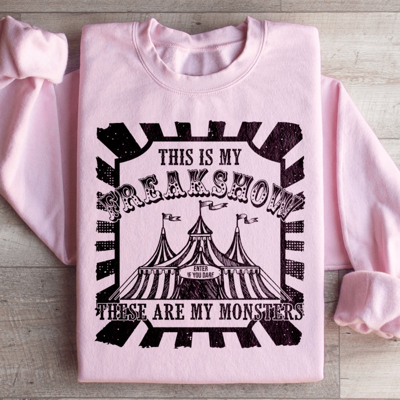 This Is My Freakshow Sweatshirt Black S