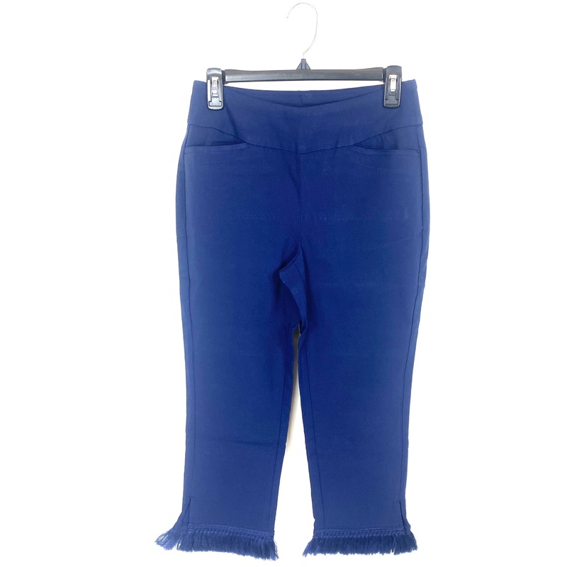 Dark Blue Pant With Fringe- Size 6/8