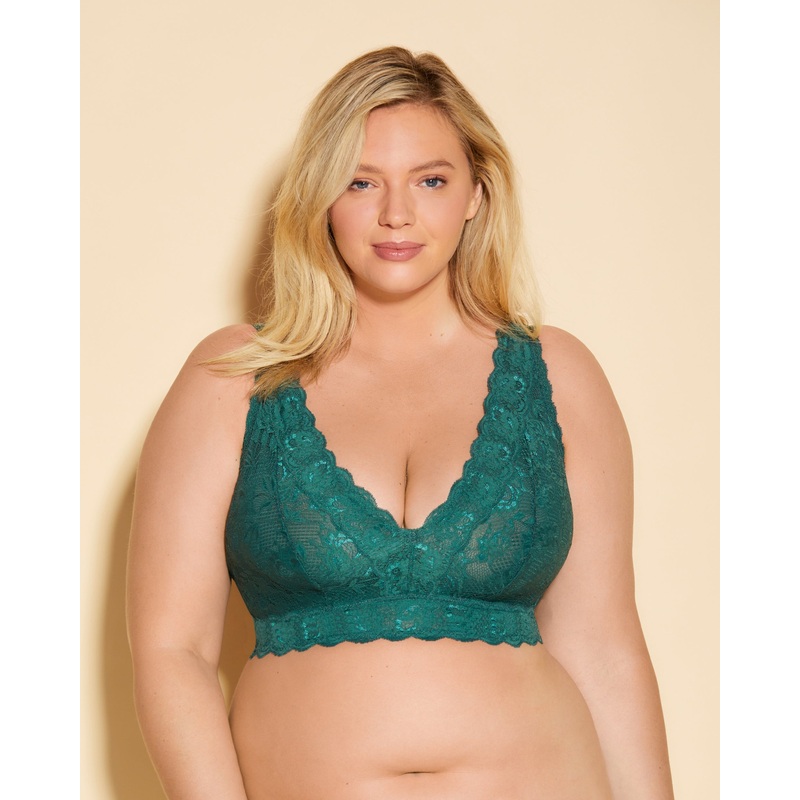 Ultra Curvy Longline-Bralette Plungie Congo XS
