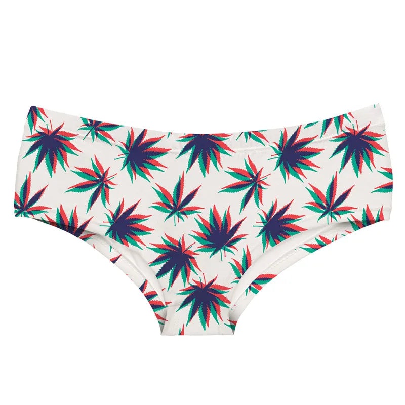 Weed Hallucination Panty One Size