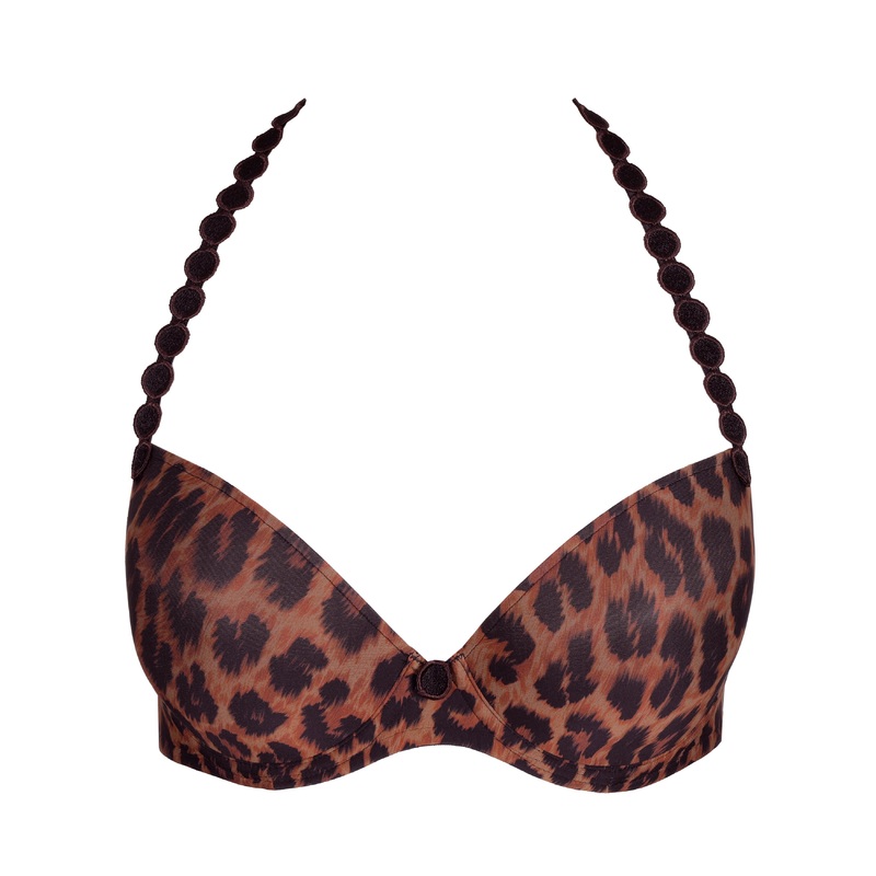 Tom Fauve Padded Plunge Bra Fauve 32B
