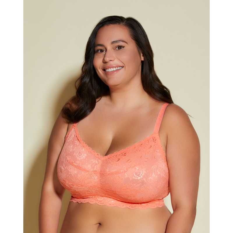 Ultra Curvy Sweetie Bralette Coral Breeze XS