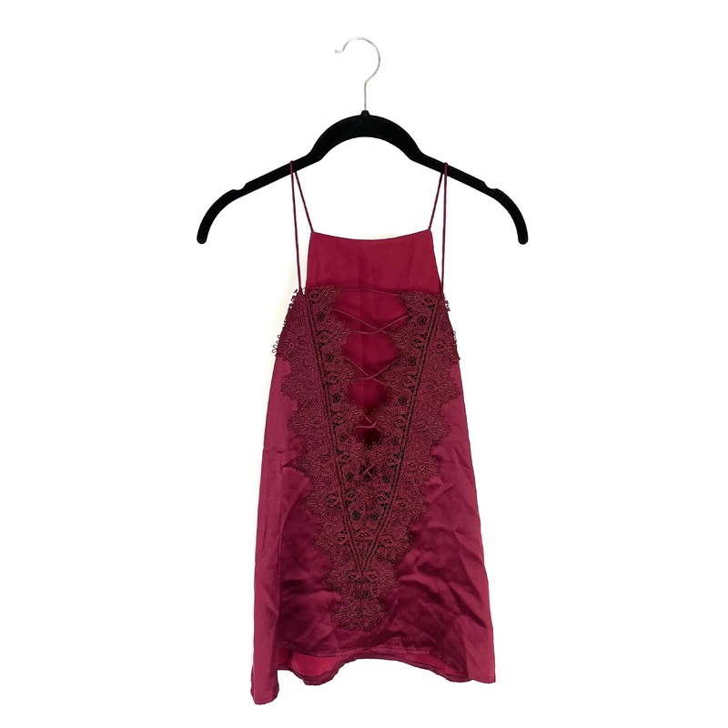 Wine Cross Top – Size 2-4