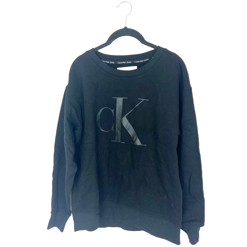 Black Crew Neck Sweatshirt – Size 4/6