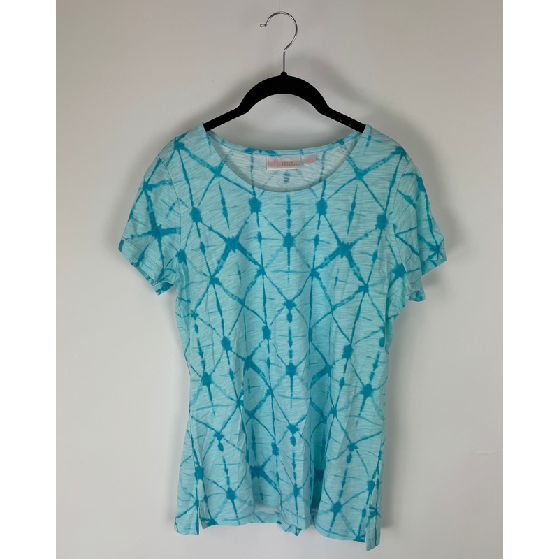 Light Blue Tie Dye Top – Size 6/8