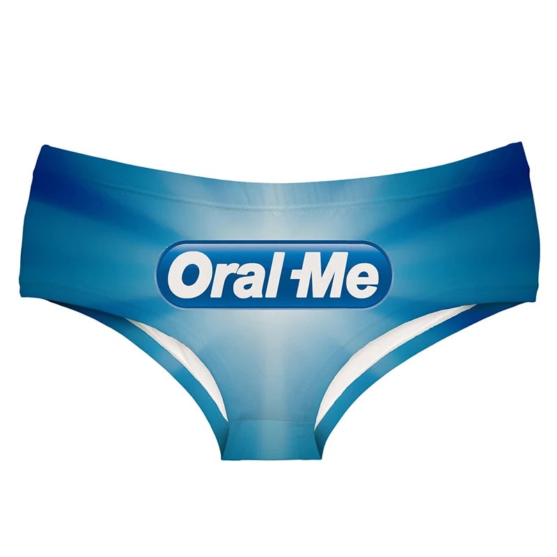 Oral Me Statement Panty One Size