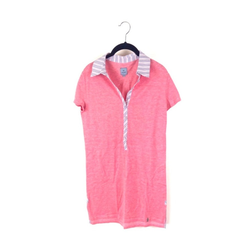 Pink Short Sleeve Dress – Small
