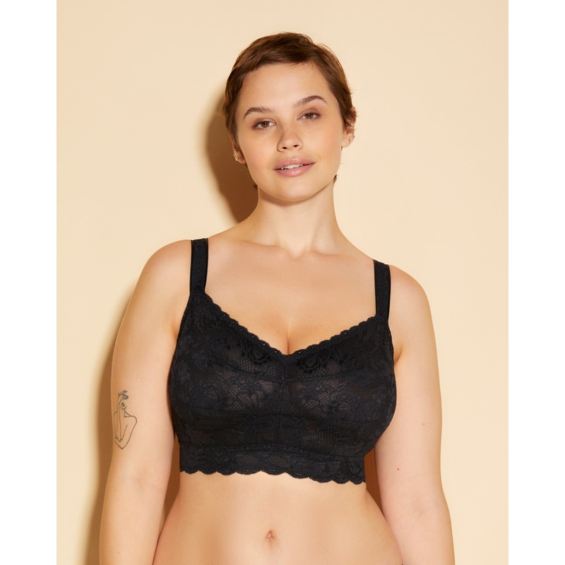 Super Curvy Sweetie Bralette Black XS