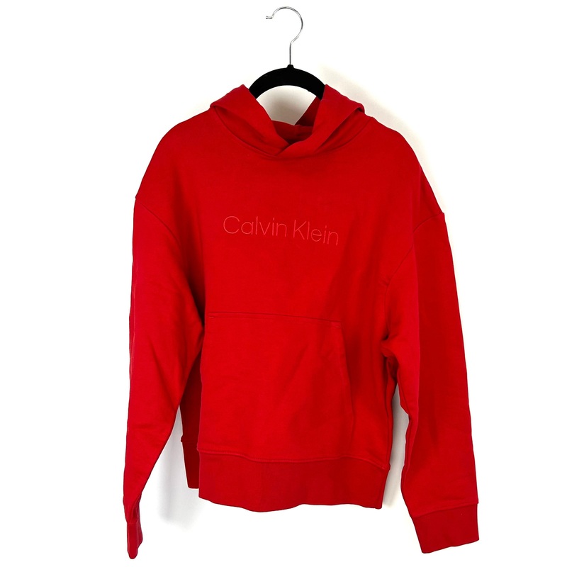 Bright Red Logo Hoodie – Extra Small