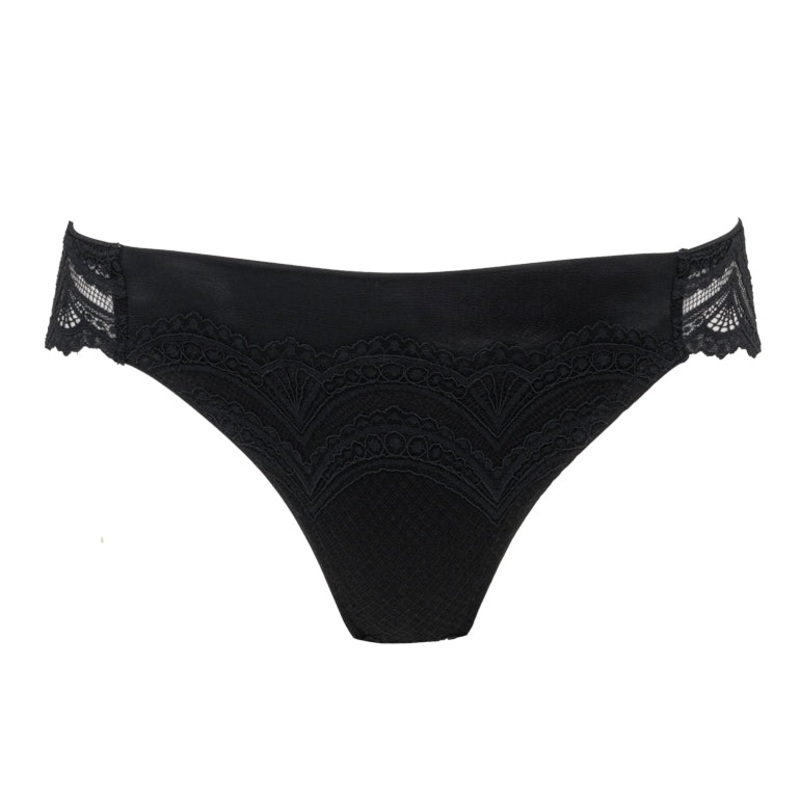 Front-Close Style Matching Bikini 24A1 M (US S) Black