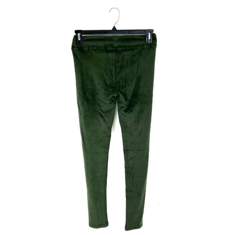 Green Fleece Leggings – Size 2/4