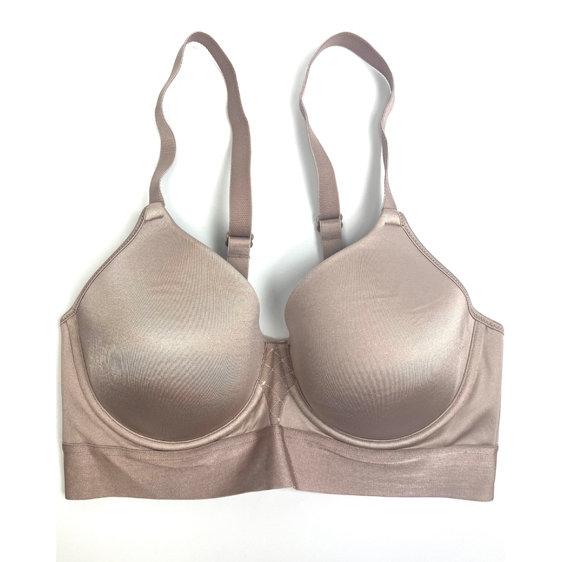 Tan Underwire Bra With Thick Underband – 34C