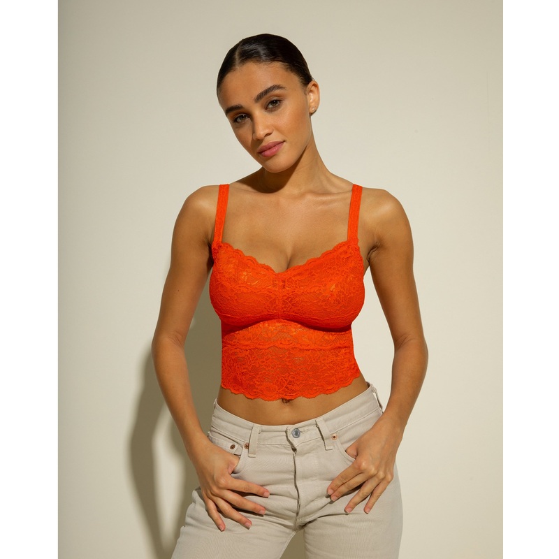 Curvy Shortie Mieder Im Cropped-Stil Sicilian Orange S