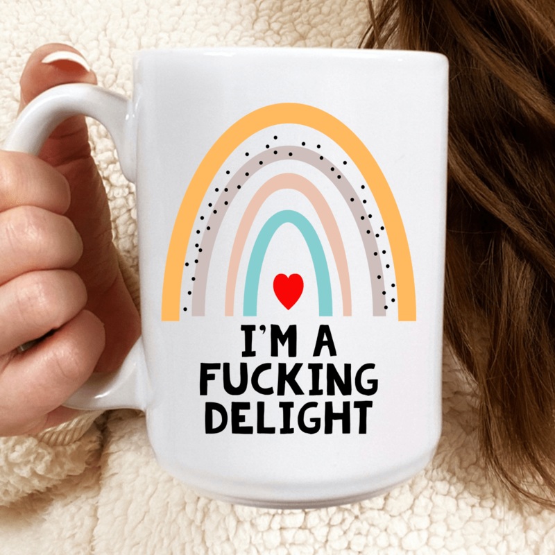I’m A Delight Mug White One Size