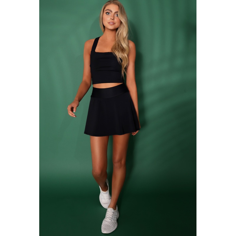 MARCELA BLACK Activewear Skort XS