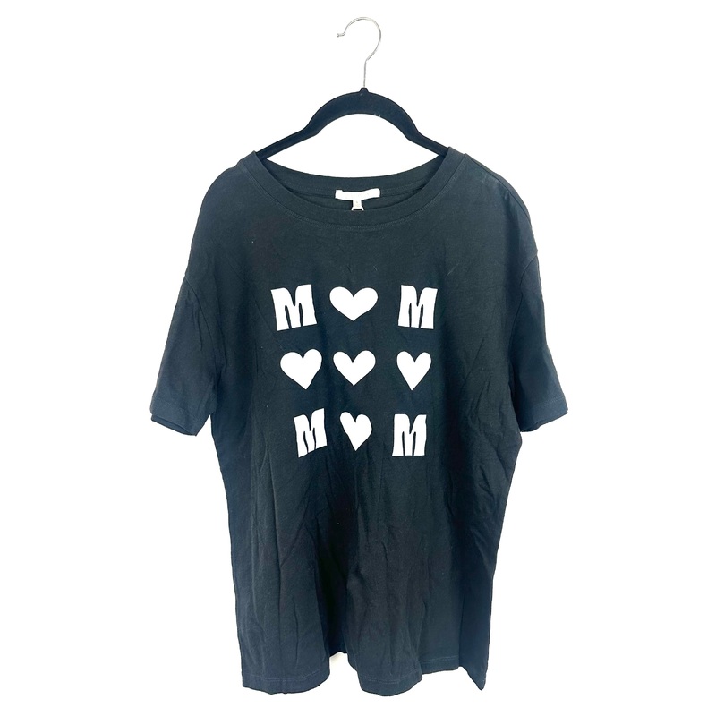 Black Tee With Mom On Front – Size 2/4