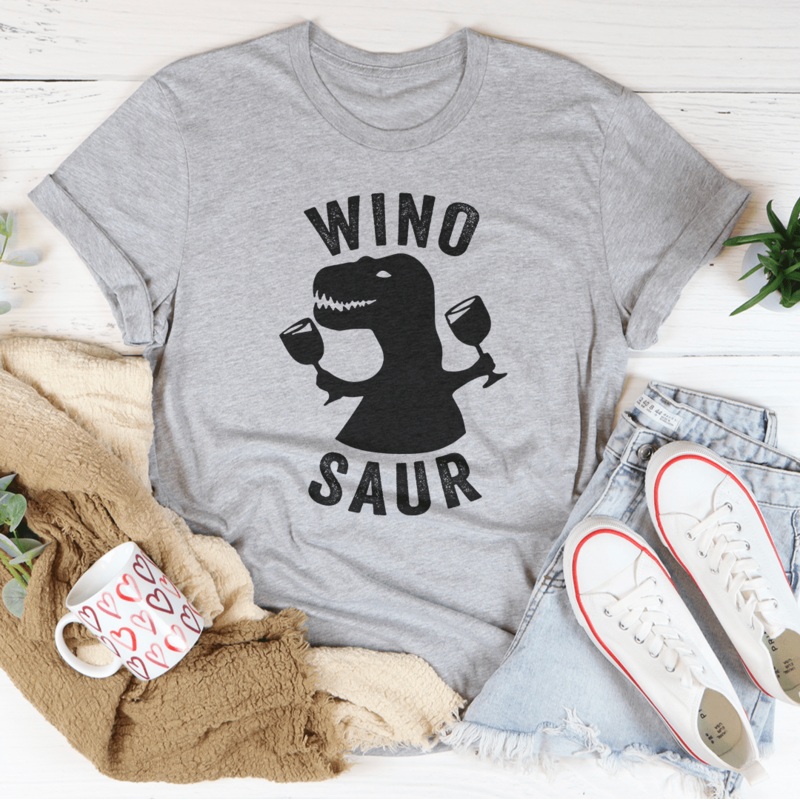 Winosaur Tee Athletic Heather S