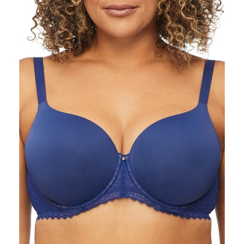 Nancy Ganz Revive Ava Lace Full Coverage Contour Bra – Blue Depths 32G