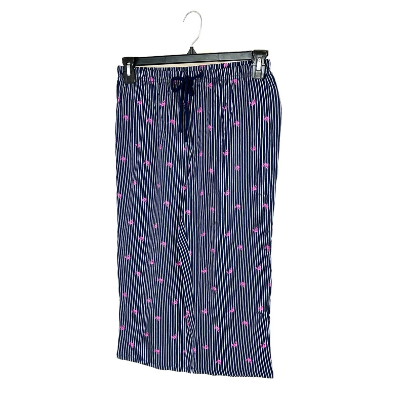 Crab Print Pajama Capri Pants – Small