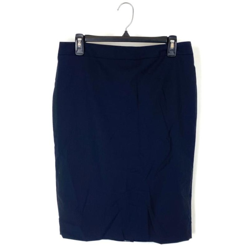 Dark Navy Fitted Skirt – Size 4 4