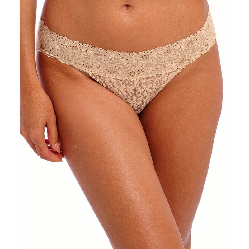 Wacoal Halo Lace Bikini Brief – Nude S