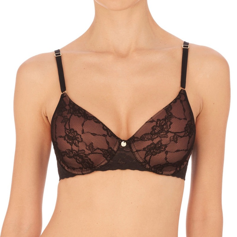 Bliss Allure Contour Underwire Bra – 721303 – Black/Glow BLACK 30D