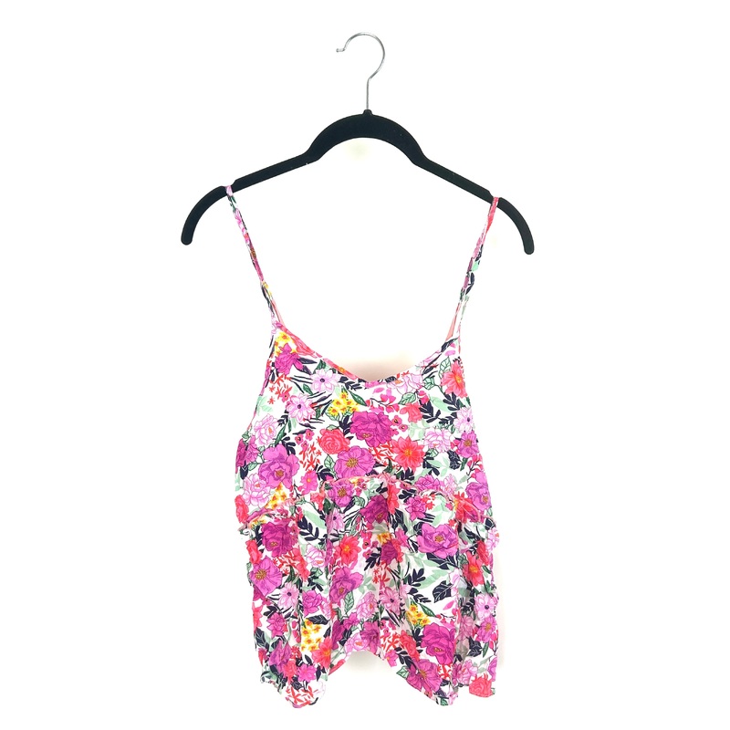 Floral Print Tank Top – Size 2/4
