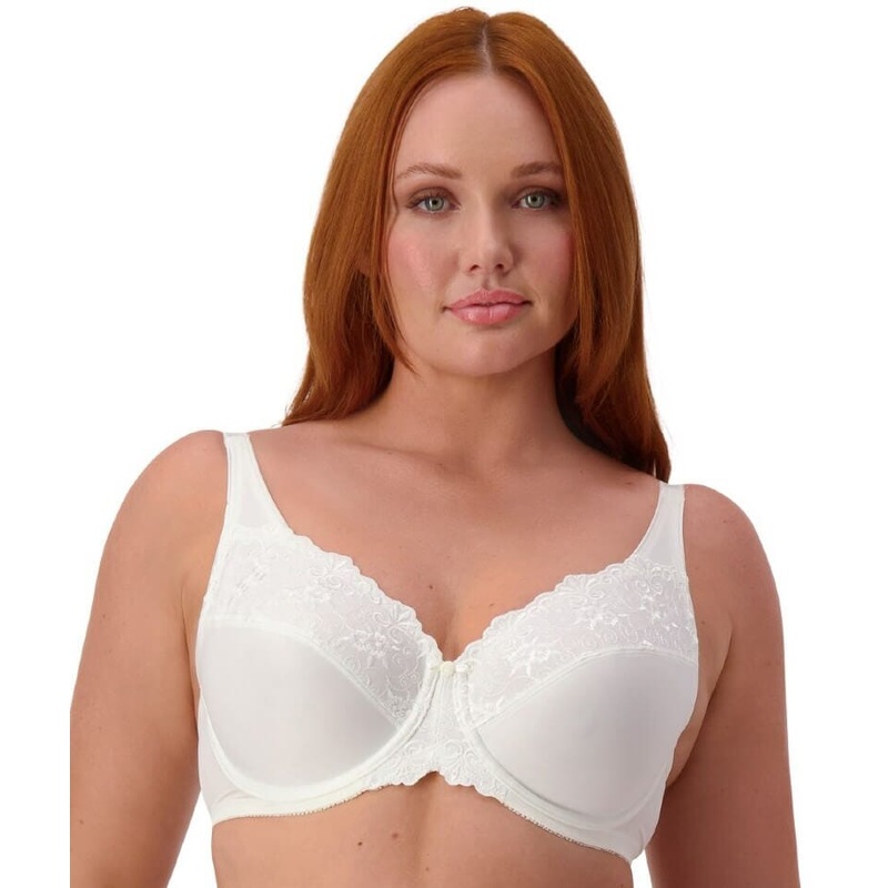 Triumph Embroidered Minimizer Bra – Vanille 34D