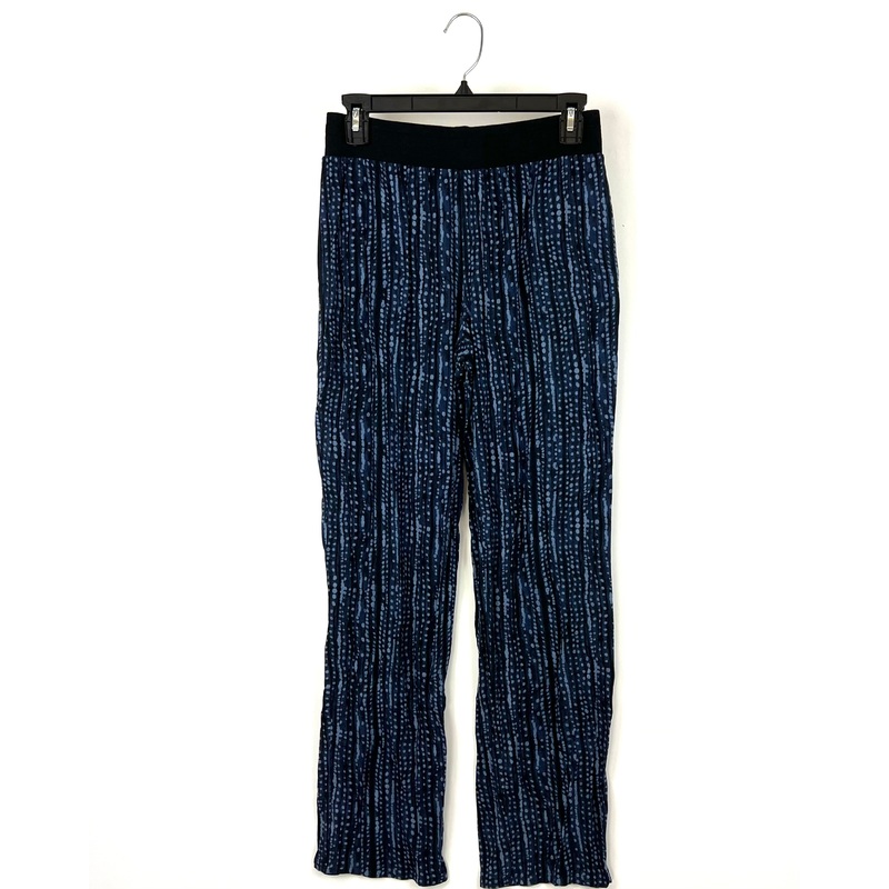 Blue And White Polka Dot Sleepwear Pants – Small