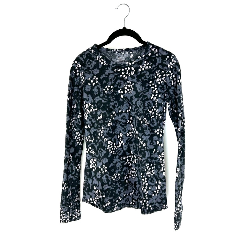 Leopard Long Sleeve Fleece Top – Size 4/6 Small (size 4/6)