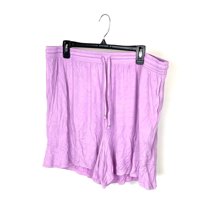 Purple Pajama Shorts – 1X