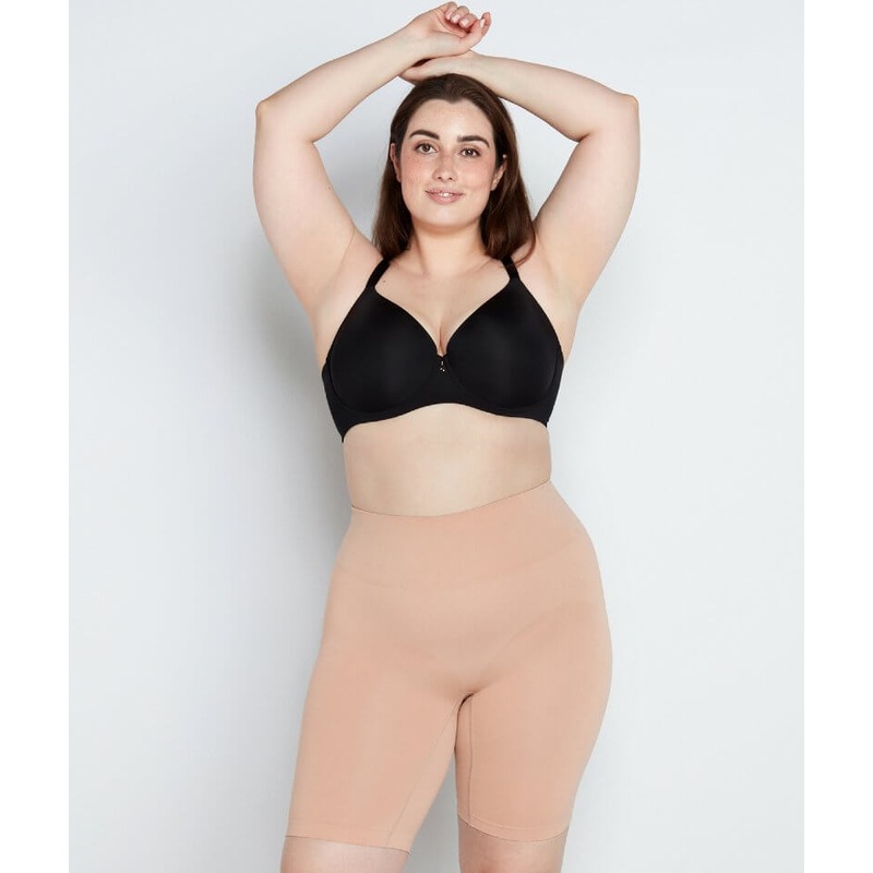 Bendon Medium Control Smoothing Waisted Shaper Short – Caramel 3XL