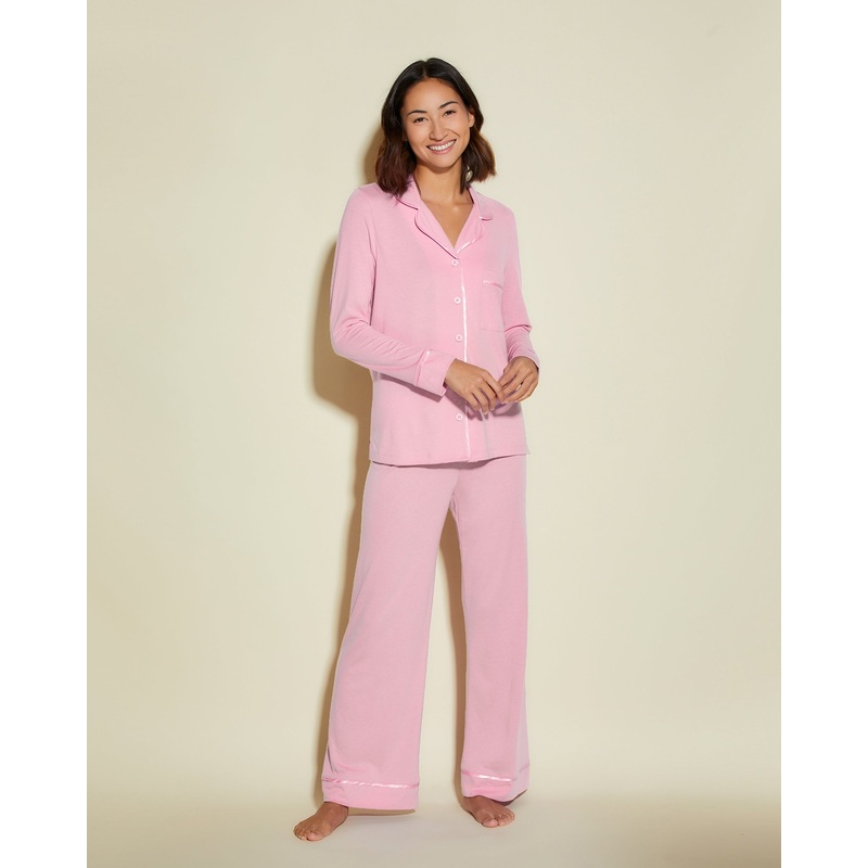 Ensemble Pyjama Haut  Manches Longues Et Pantalon, Petite Jaipur Pink/Jaipur Pink PS