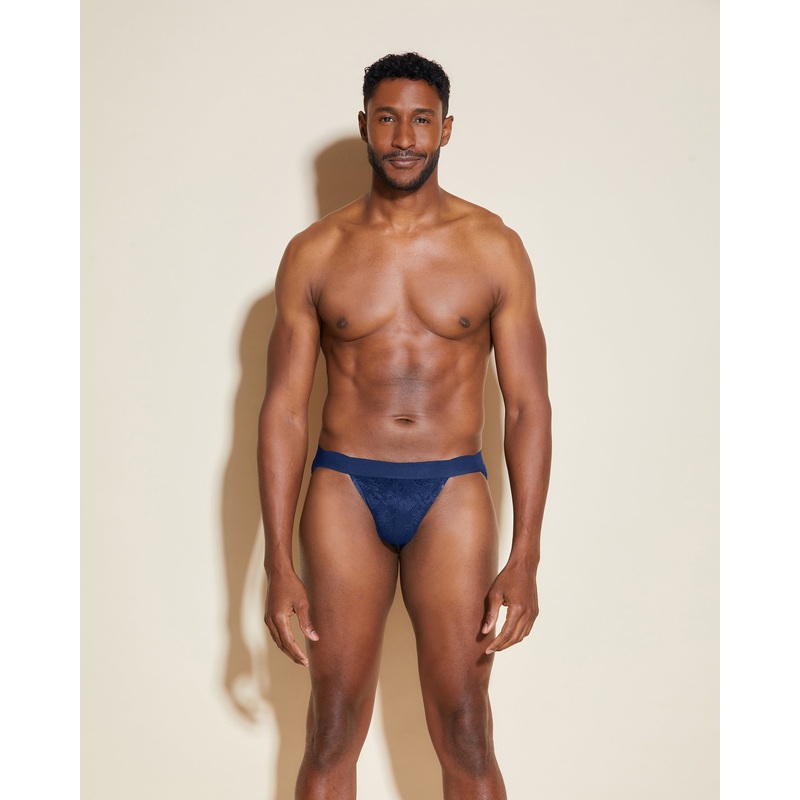 Sports Brief Navy Blau S