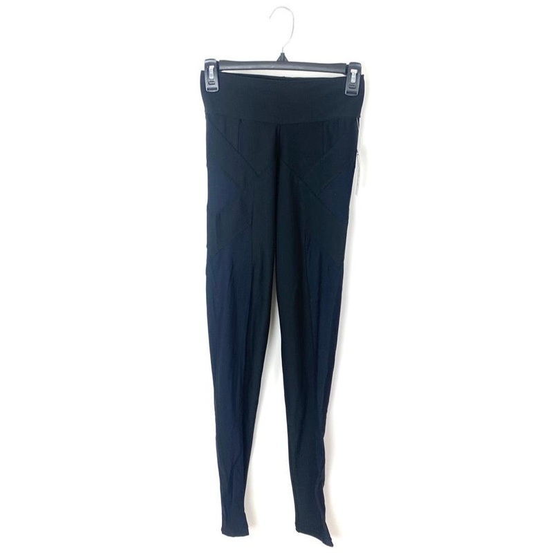 Black Mesh Leggings – Size Small