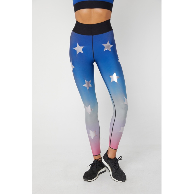 Get it Fast NEW Knockout Legging XS Ultra High SKY CORAL/METALLIC ROSE