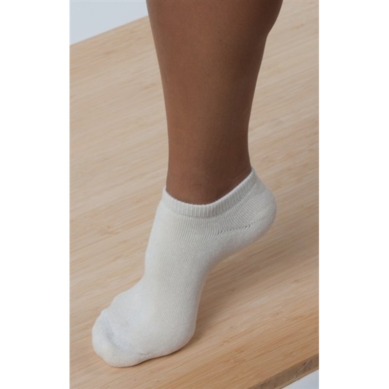 No Look Anklet Bamboo Viscose Socks – Natural Small Single