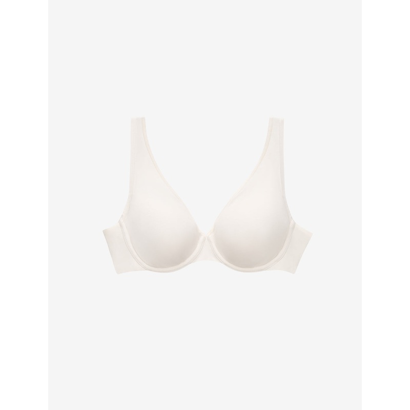 Organic Cloud Cotton Perfect Coverage Bra sea-salt 32B