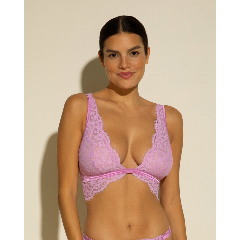 Tall Triangle Bralette Neela Flower S