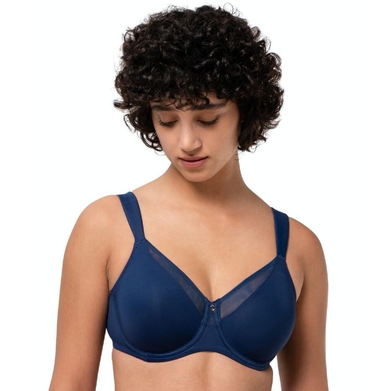 Triumph True Shape Sensation Minimiser Underwire Bra – Deep Water 32B